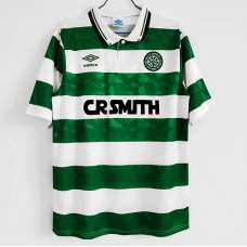 Celtic 89/91 Home Green&White Soccer Jersey